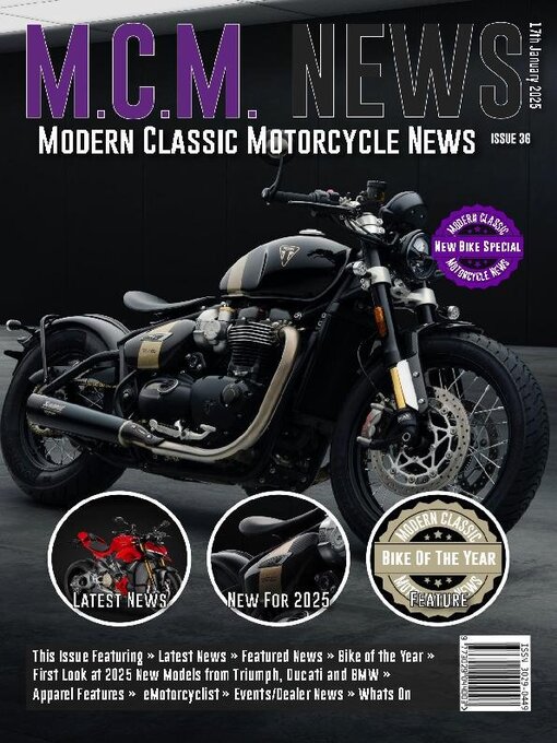 Title details for Modern Classic Motorcycle News by Modern Classic Motorcycle News - Available